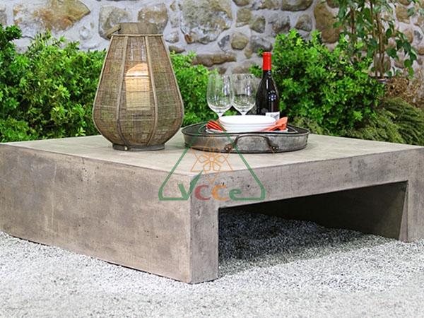 Square Concrete Coffee Table