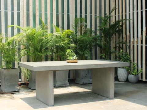 Modernist Concrete Dining Table 220cm