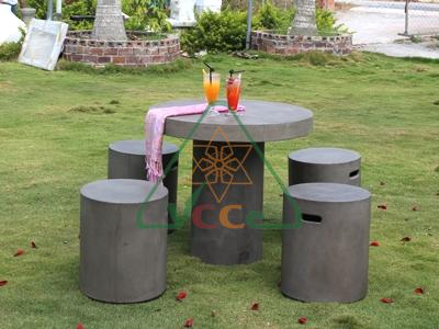 Concrete Round Cylinder stool
